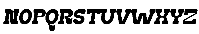 Westborne Font UPPERCASE