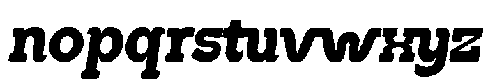Westborne Font LOWERCASE
