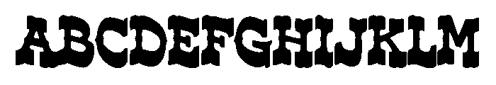 Westbound Font UPPERCASE