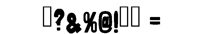 Western Black Regular Font OTHER CHARS