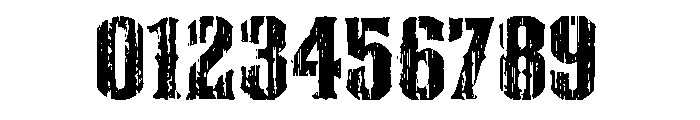 Western Distressed Font OTHER CHARS