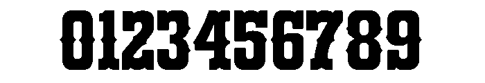 Western Force Font OTHER CHARS