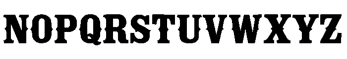 Western Forge Font LOWERCASE