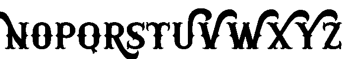 Western Goldrush Regular Font UPPERCASE