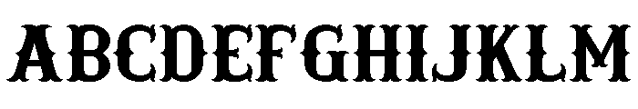 Western Goldrush Regular FONT