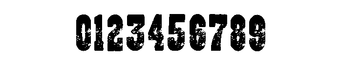Western Grunge Regular Font OTHER CHARS