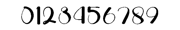 Western Handwriting Font OTHER CHARS