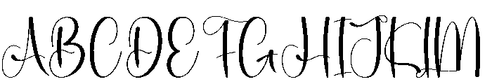 Western Holiday Font UPPERCASE