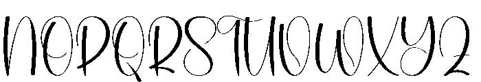Western Holiday Font UPPERCASE