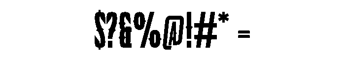 Western Horses Regular Font OTHER CHARS