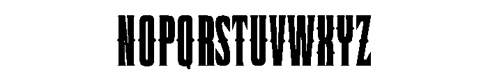Western Horses Regular Font LOWERCASE