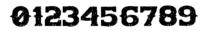 Western Jungle Regular Font OTHER CHARS