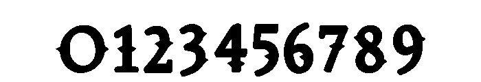 Western Junior Regular Font OTHER CHARS