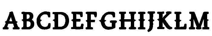 Western Junior Regular Font UPPERCASE
