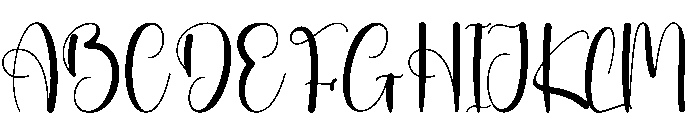 Western Kindergarten Font UPPERCASE