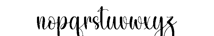 Western Kindergarten Font LOWERCASE