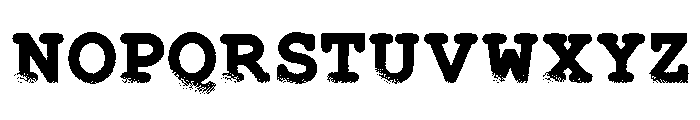 Western Legacy Regular Font UPPERCASE