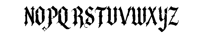 Western Ridge Font UPPERCASE