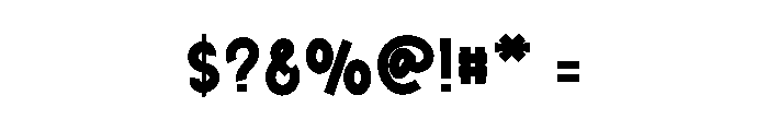Western STaycation Font OTHER CHARS
