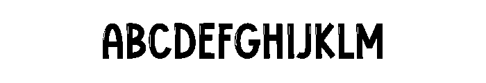 Western STaycation Font UPPERCASE