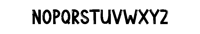 Western STaycation Font LOWERCASE