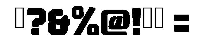 Western School Regular Font OTHER CHARS