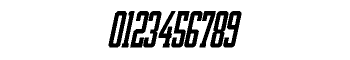 Western Sporty Italic Font OTHER CHARS