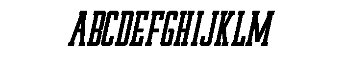 Western Sporty Italic FONT