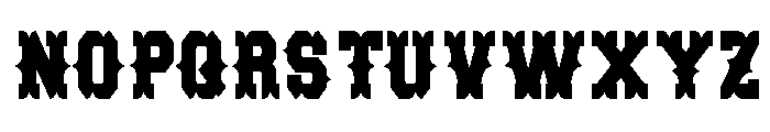 Western T Font LOWERCASE