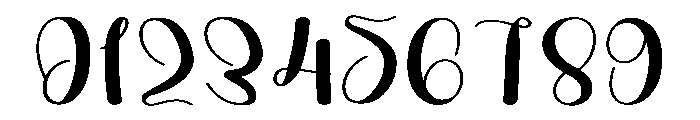 Western Varsity Font OTHER CHARS