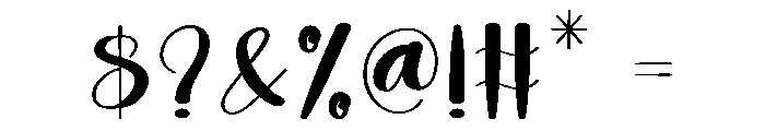 Western Varsity Font OTHER CHARS