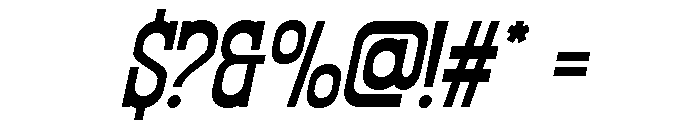 Western Vintage Italic Font OTHER CHARS
