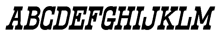 Western Vintage Italic FONT