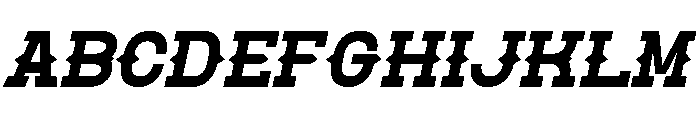 Western Whiskey Italic FONT
