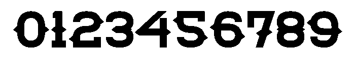 Western Whiskey Regular Font OTHER CHARS