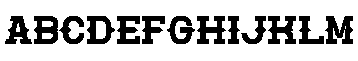 Western Whiskey Regular FONT