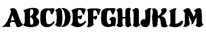 Westgrave Font UPPERCASE