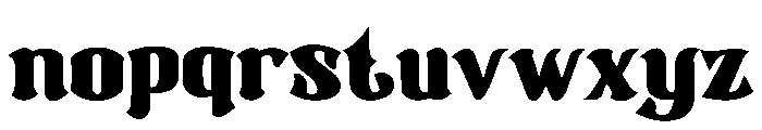 Westgrave Font LOWERCASE