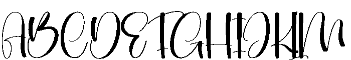 Westing Font UPPERCASE