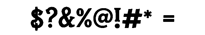 Westmar Font OTHER CHARS