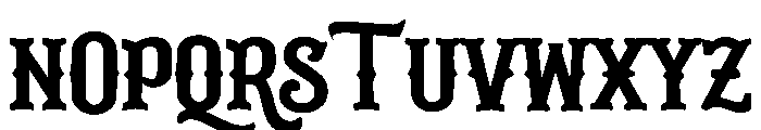 Westmar Font UPPERCASE