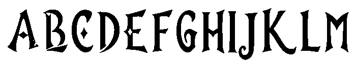 Westmere Font UPPERCASE