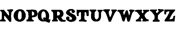 Westmont Font UPPERCASE