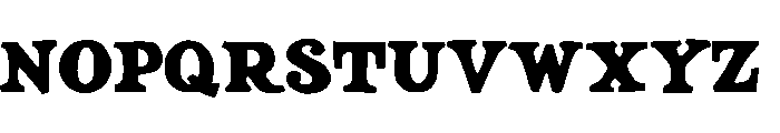 Westmont Font LOWERCASE