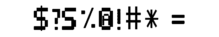 Westora Regular Font OTHER CHARS