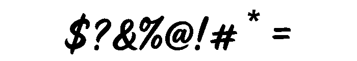 Westoria Regular Font OTHER CHARS
