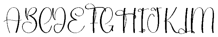Westoria Font UPPERCASE
