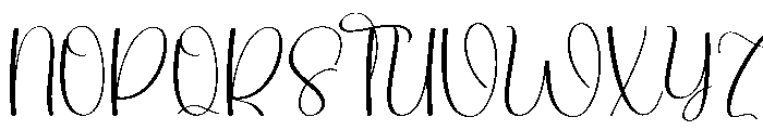 Westoria Font UPPERCASE