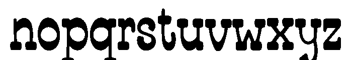 Westorn Font LOWERCASE
