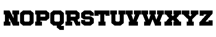 Westron Font UPPERCASE